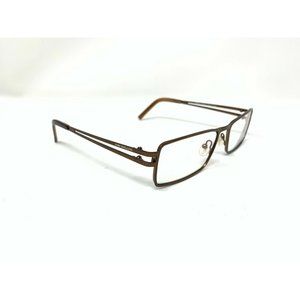 Kam Dhillon Eyeglasses Frame KD 3012  M. Brown 55-17-140 Metal